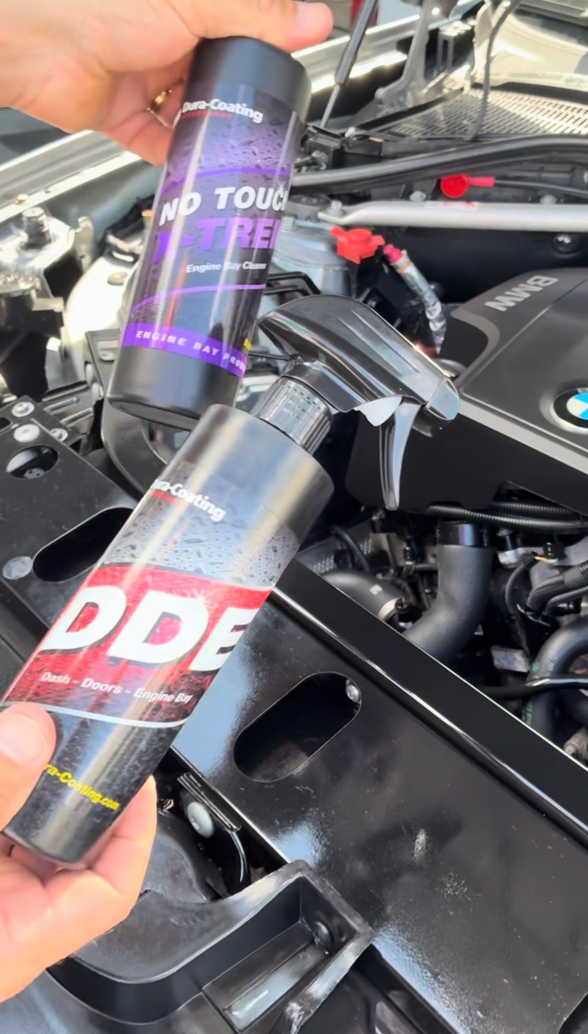 No Touch Engine Bay Cleaner & DDE Spray Detailer