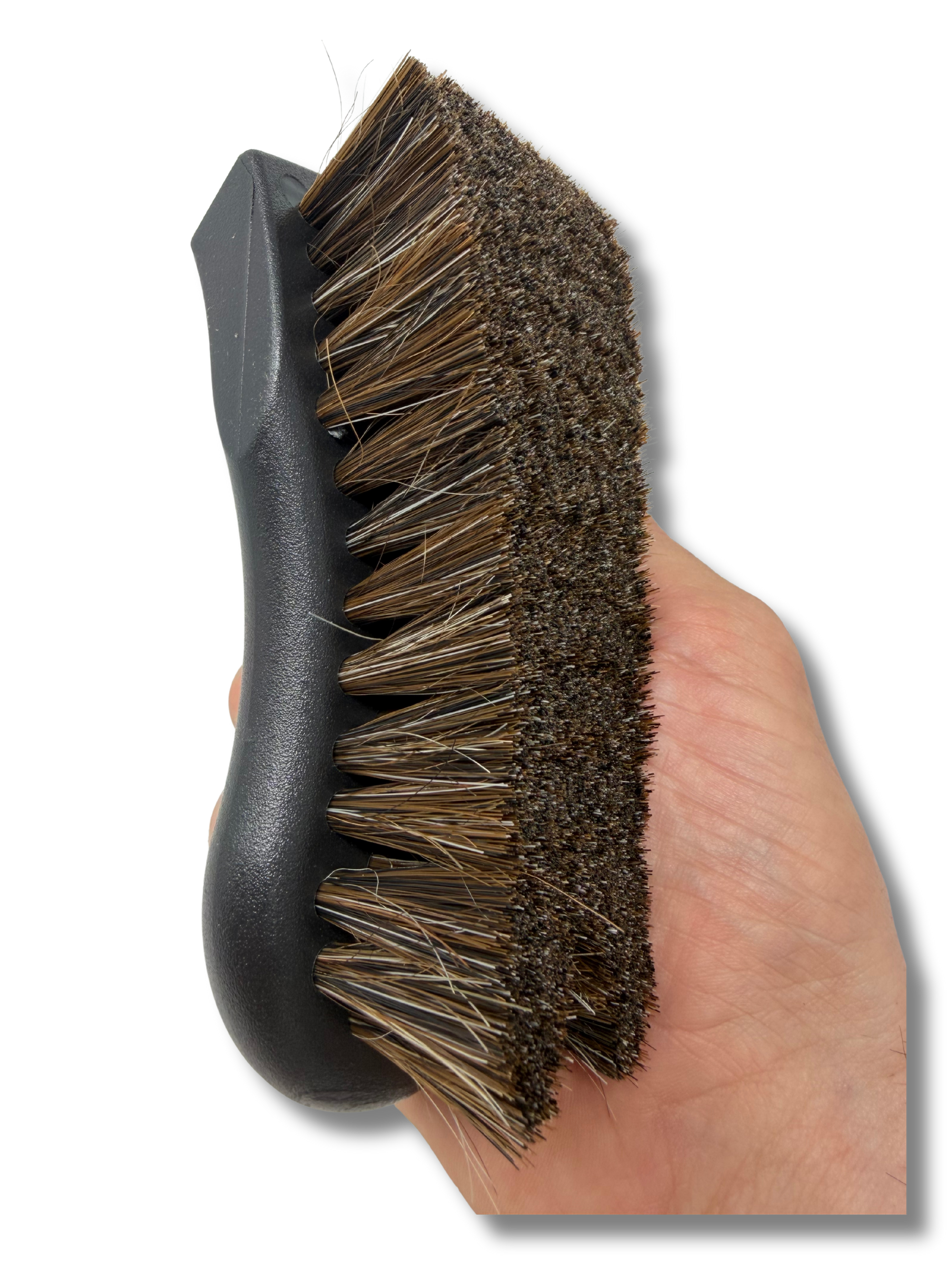 Soft bristle Horse hair leather cleaning brushes