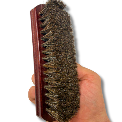 Soft bristle Horse hair leather cleaning brushes