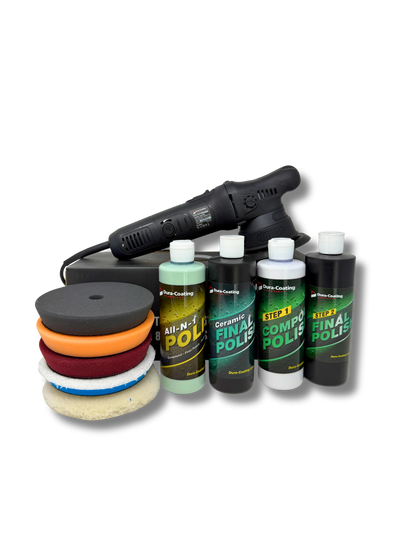 DA Polisher with 5 inch Backing Plate (stealth)