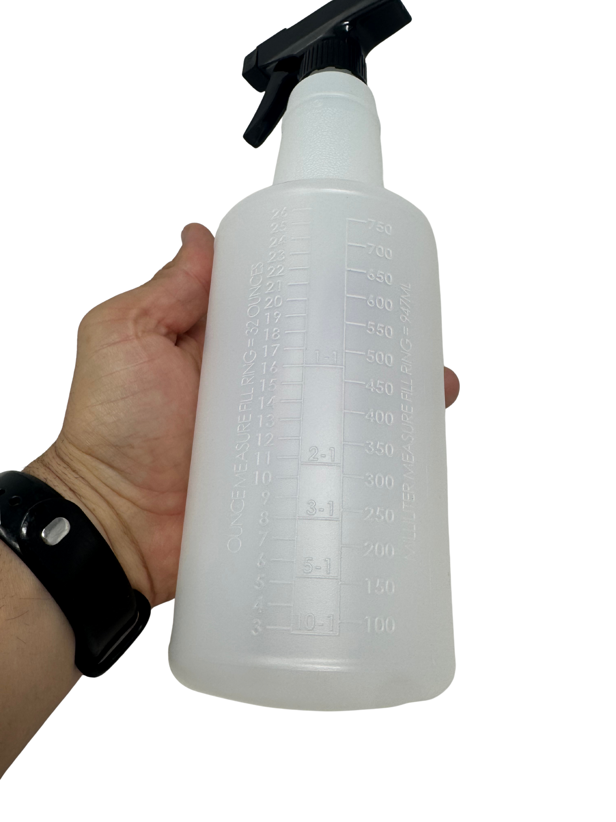 26oz spray bottles w/ dilution ratios (3 pack)