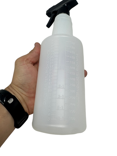 26oz spray bottles w/ dilution ratios (3 pack)