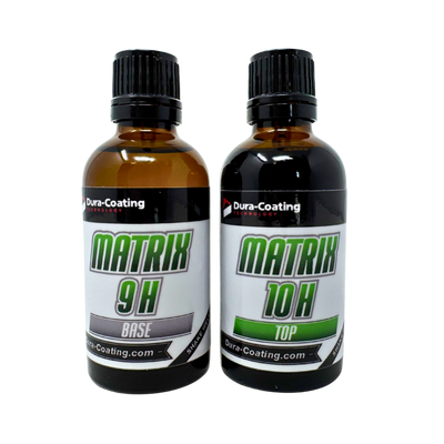 9+ Year - Matrix 2 Part Base & Top Ceramic Coating (works on dark color vehicles-quick drying coating)