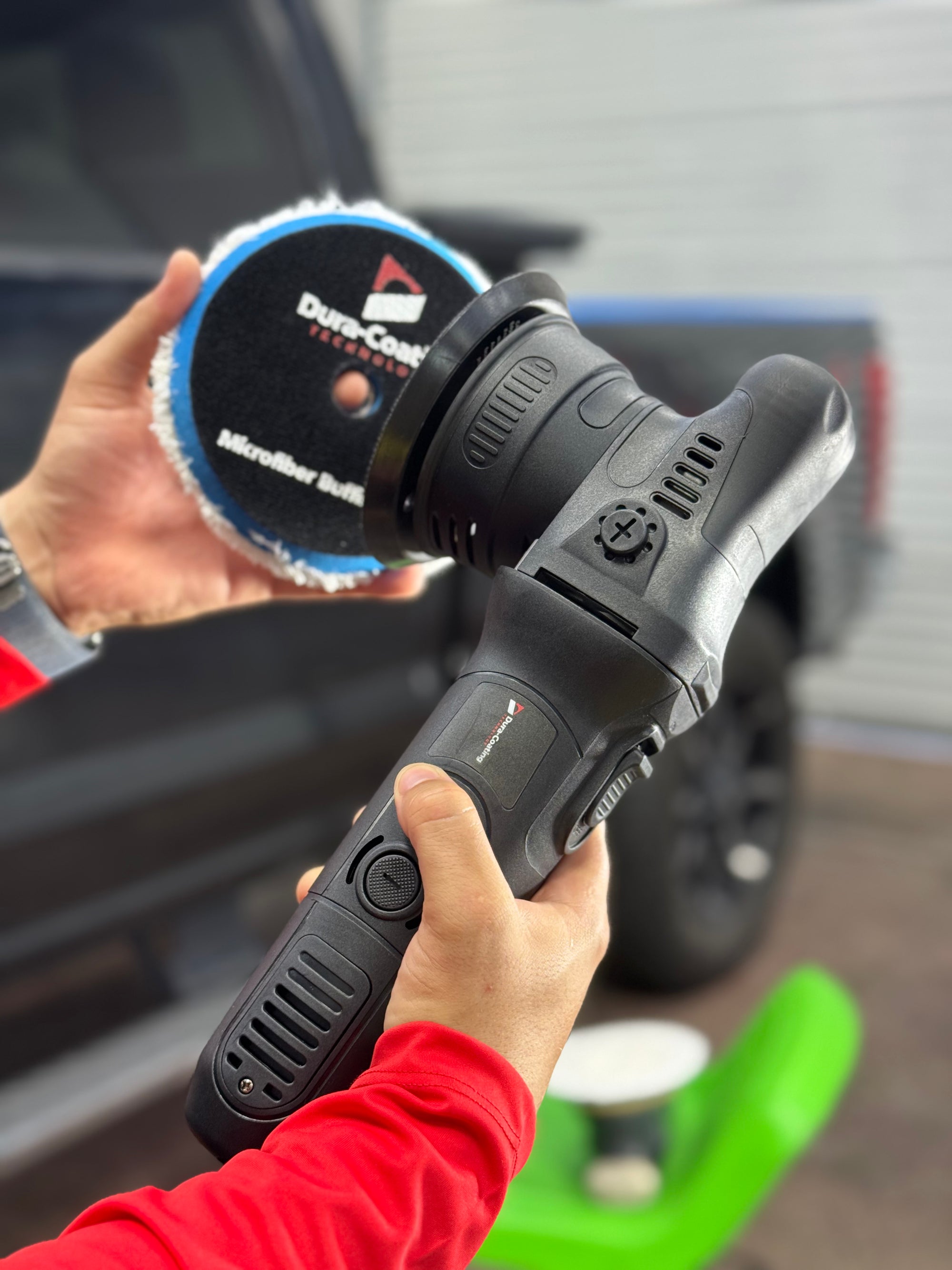 DA Polisher with 5 inch Backing Plate (stealth)