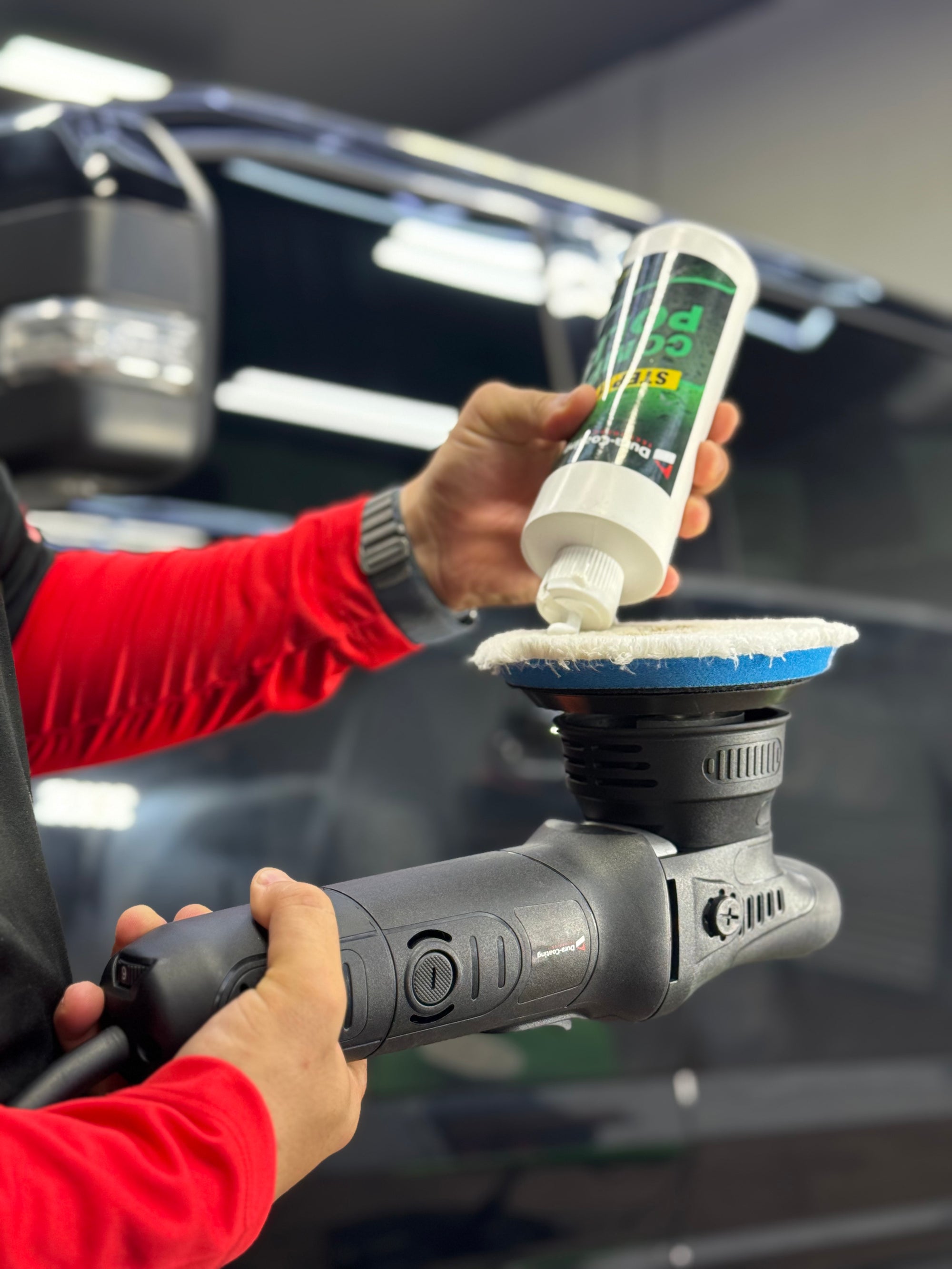 DA Polisher with 5 inch Backing Plate (stealth)