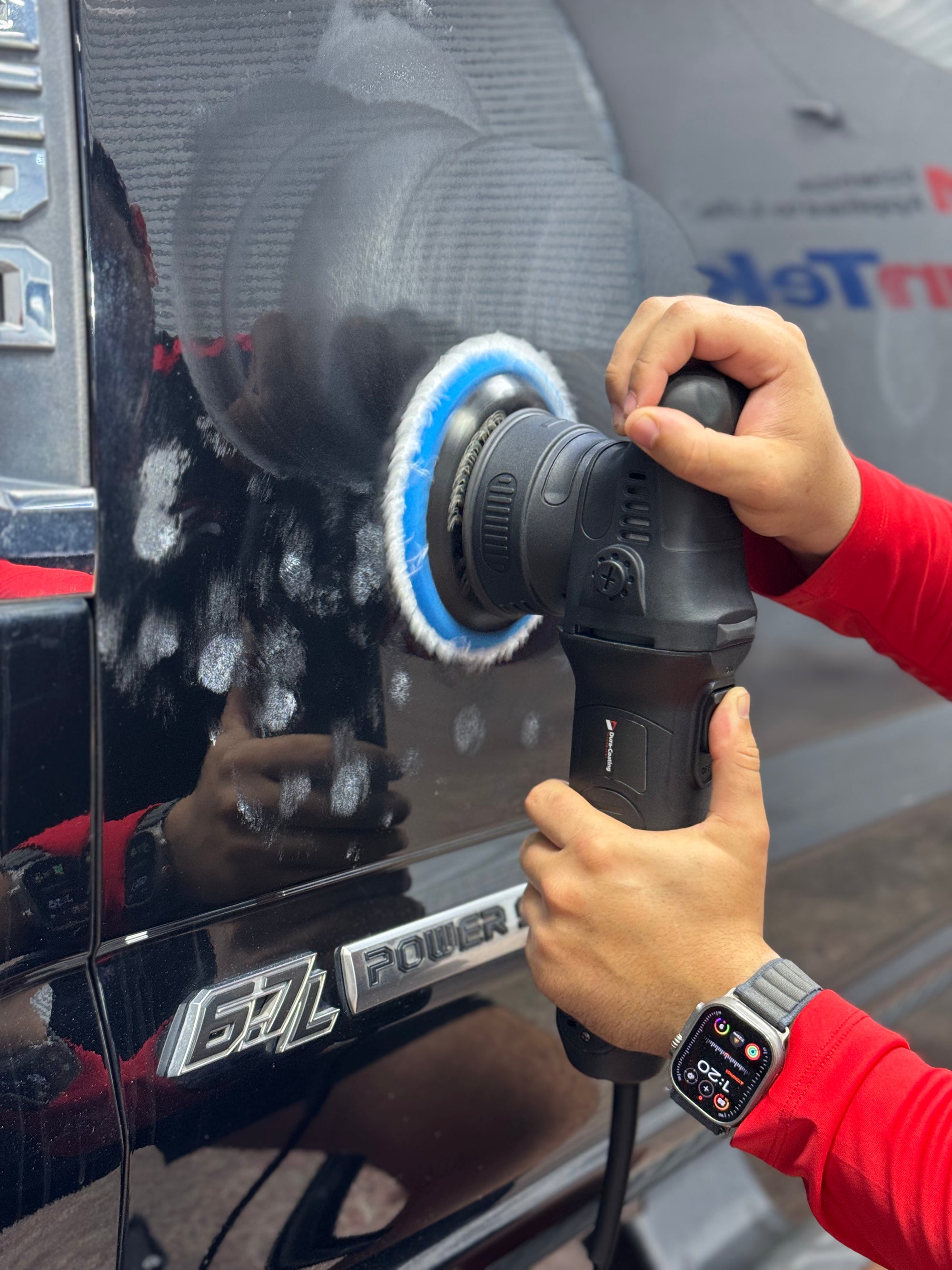 DA Polisher with 5 inch Backing Plate (stealth)