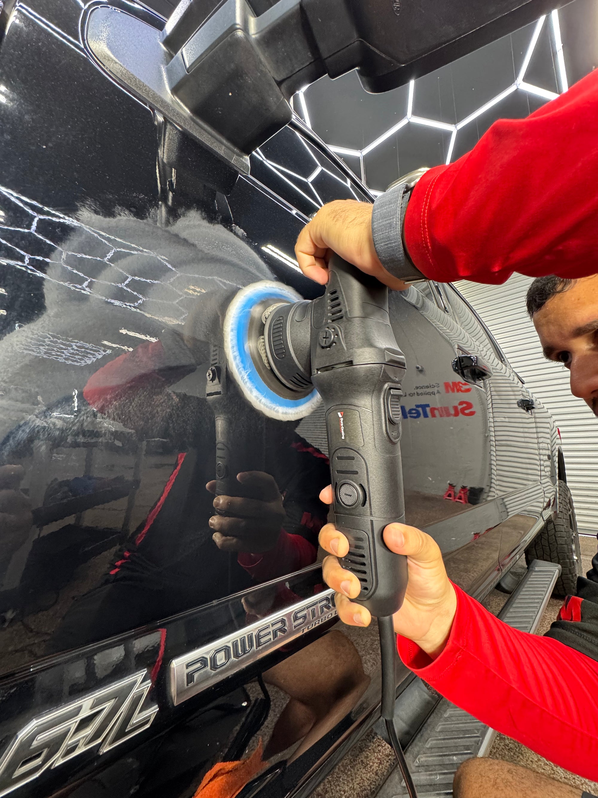 DA Polisher with 5 inch Backing Plate (stealth)