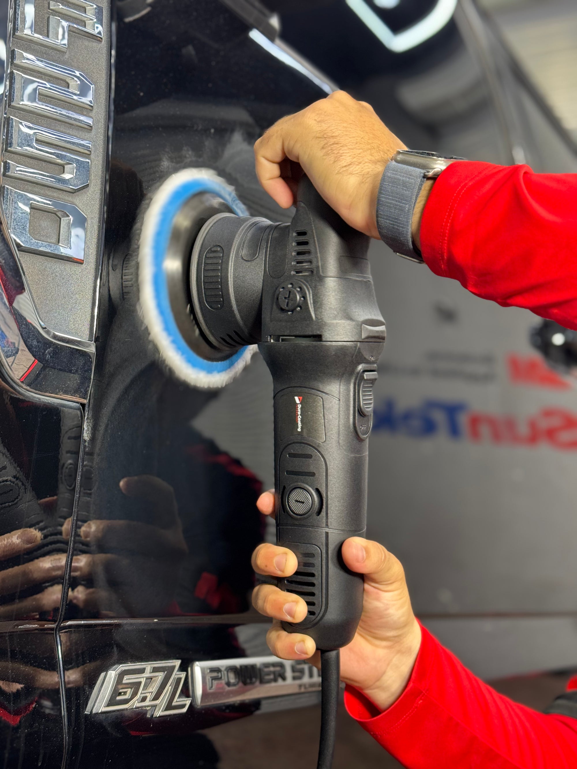 DA Polisher with 5 inch Backing Plate (stealth)