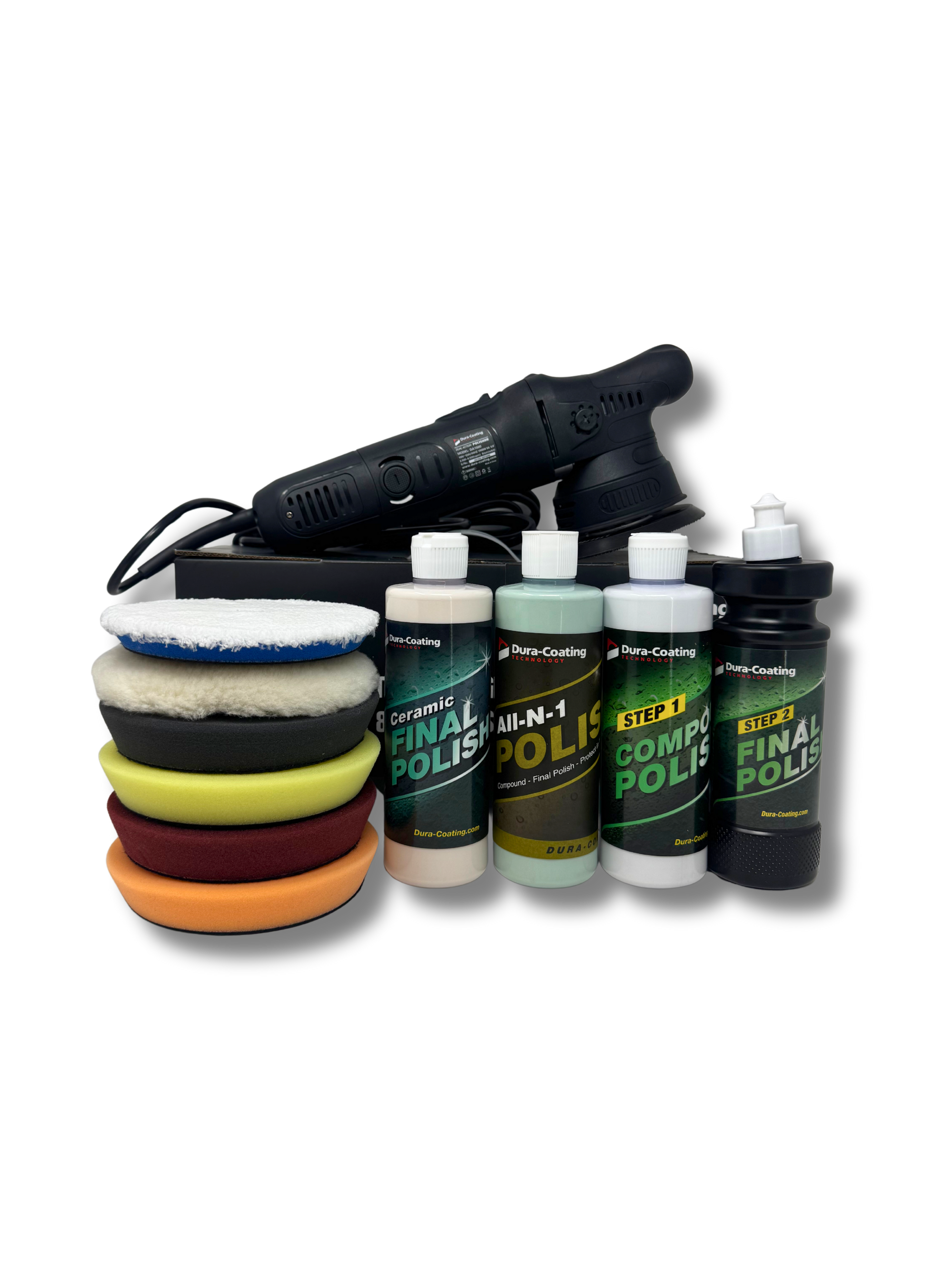 DA Polisher with 5 inch Backing Plate (stealth)