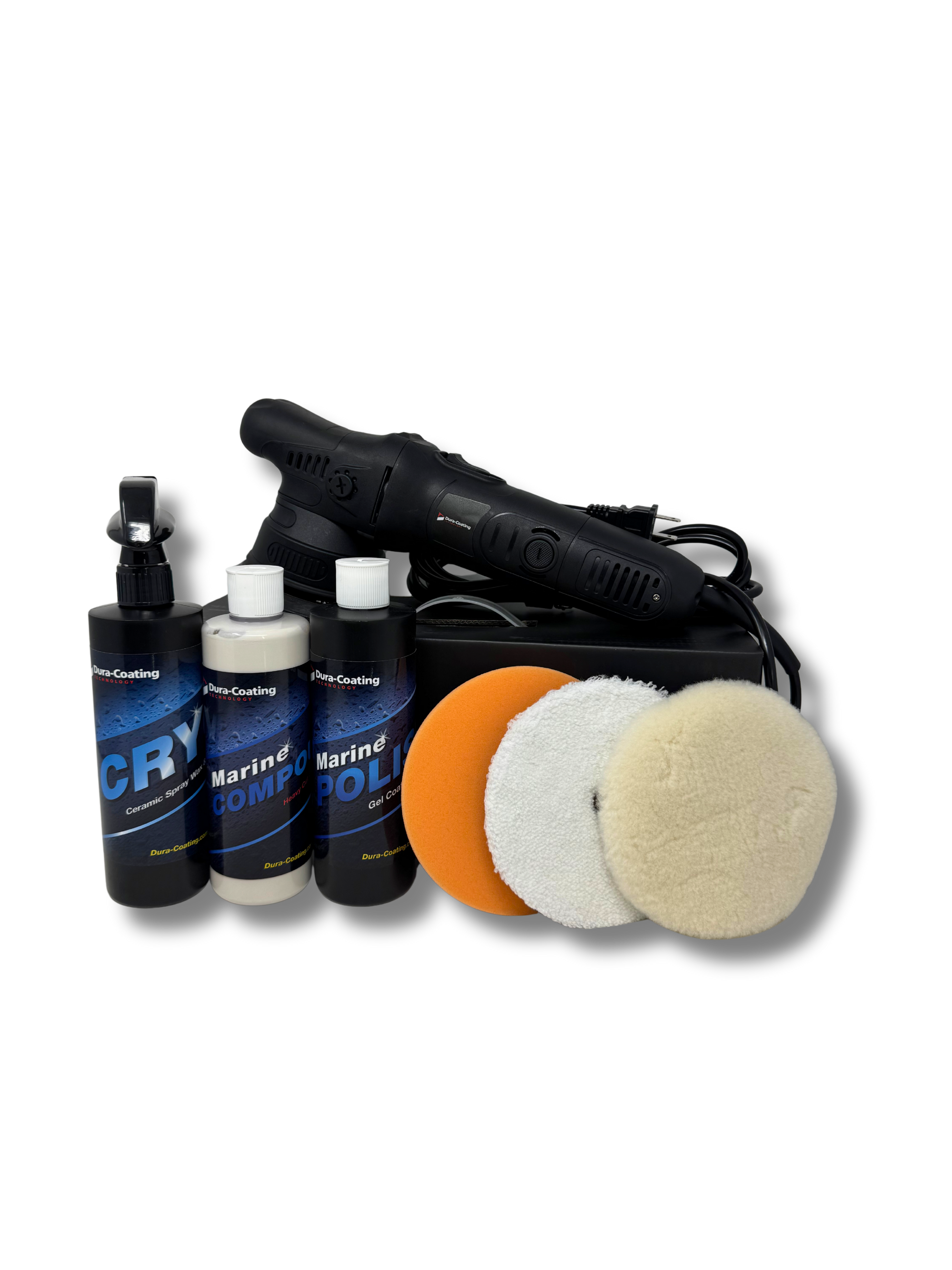 DA Polisher with 5 inch Backing Plate (stealth)