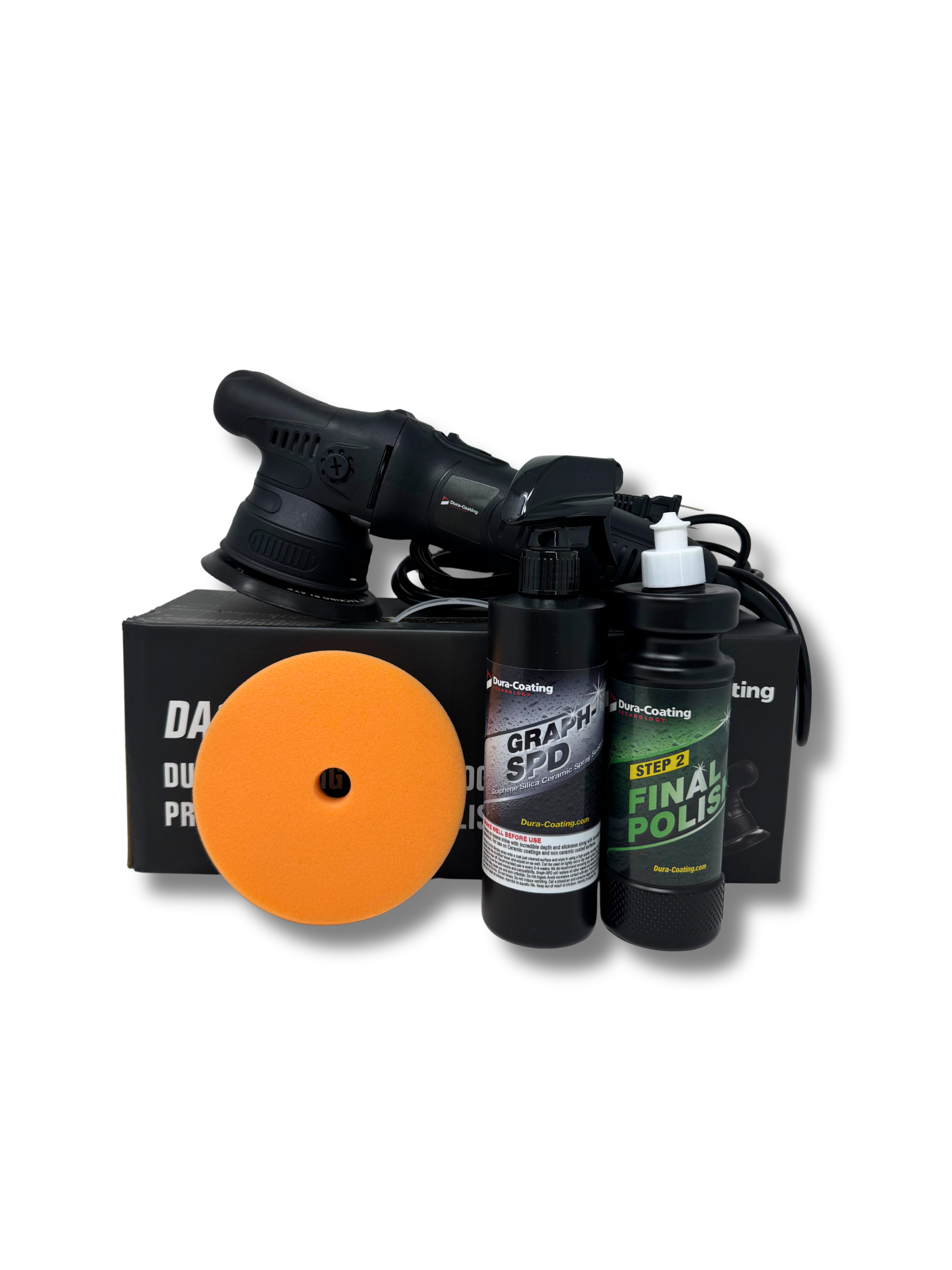 DA Polisher with 5 inch Backing Plate (stealth)