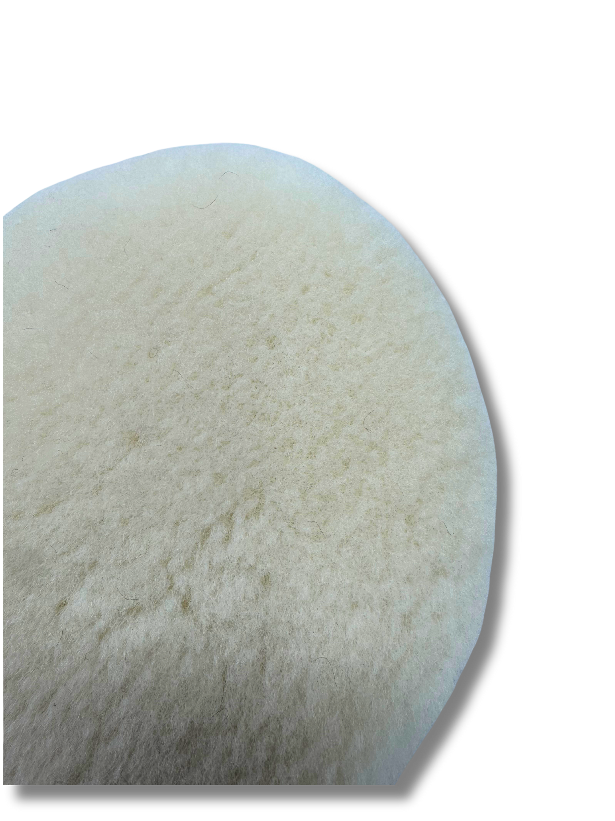 5 inch microfiber & wool cutting pads