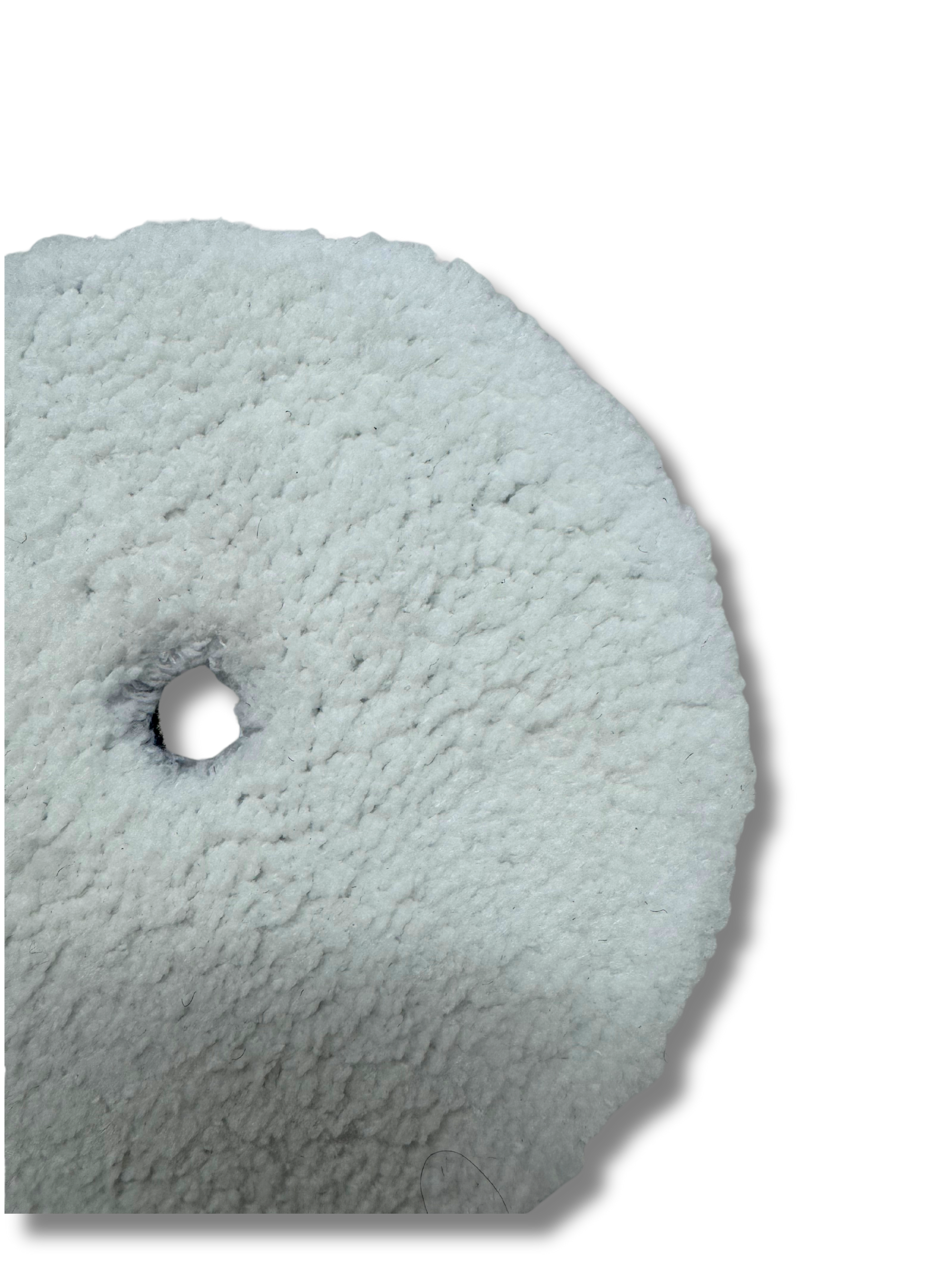 5 inch microfiber & wool cutting pads