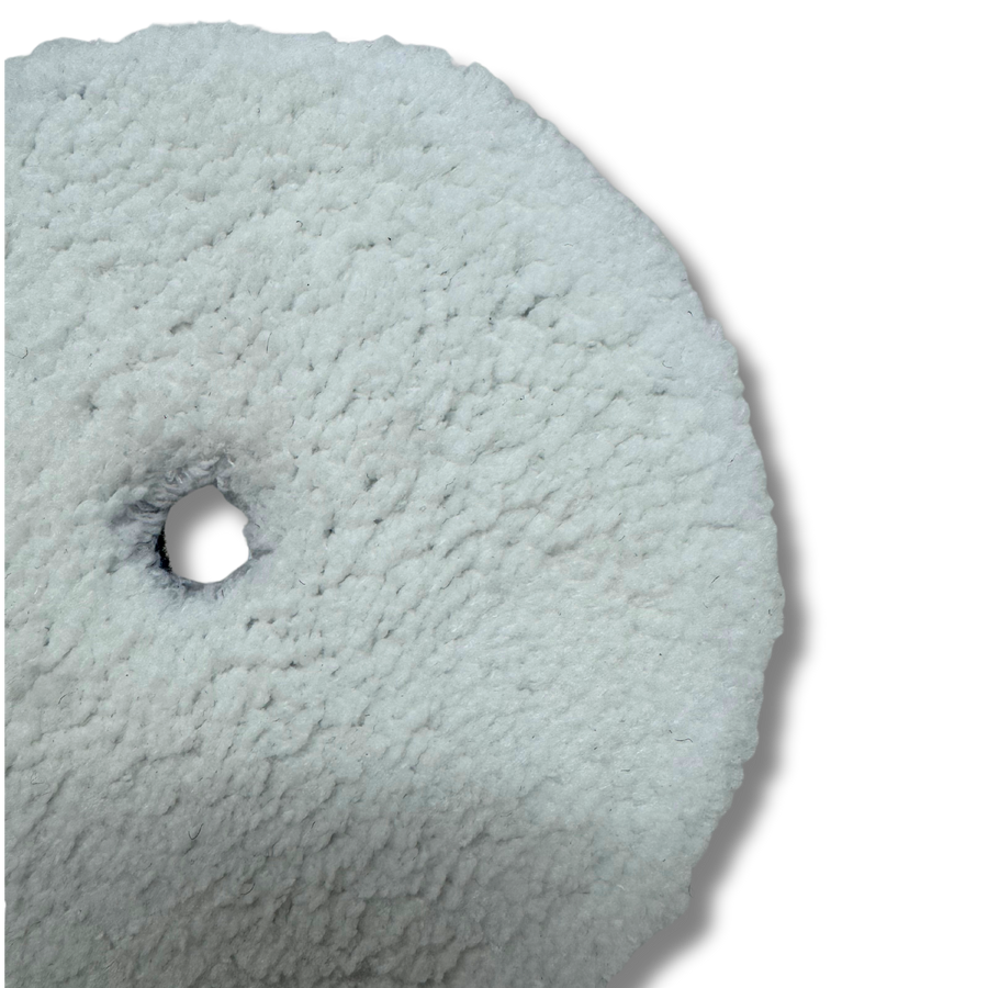 5 inch microfiber & wool cutting pads