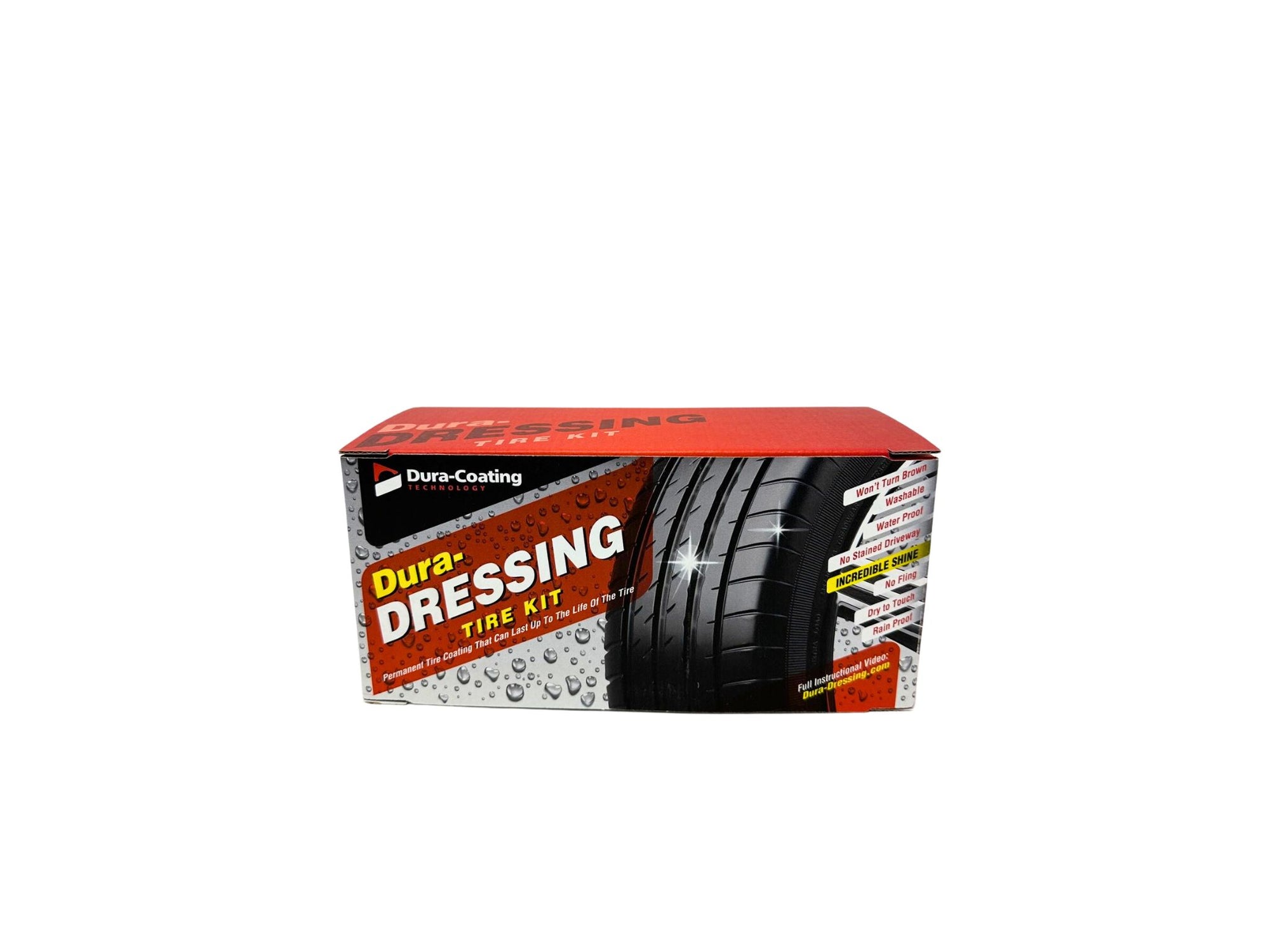 Dura-Dressing Total Tire Kit XL (2 Cars/SUV/Pickup Truck) Made In USA