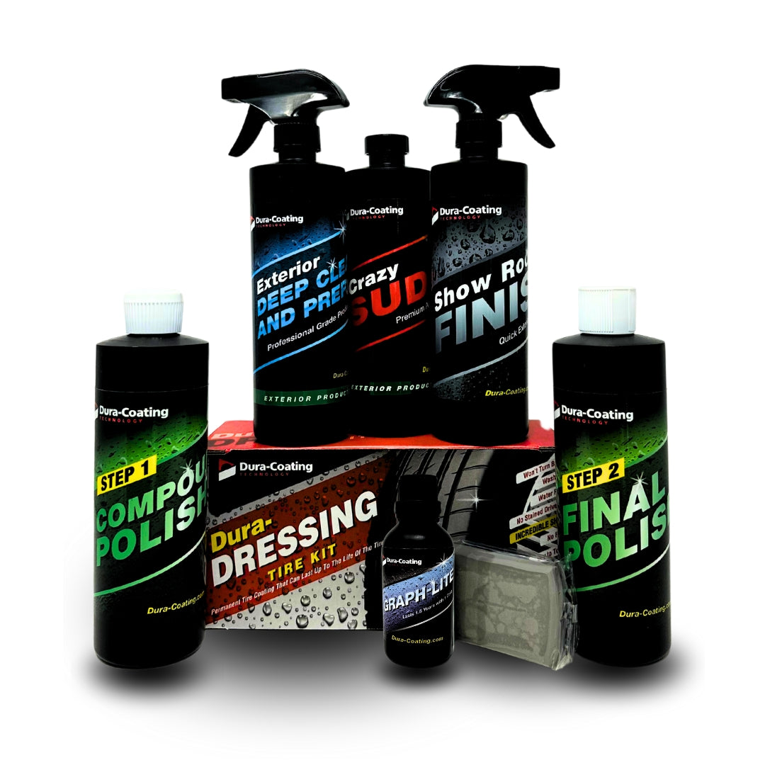 Graph-Lite Ceramic Detail Package & Dura-Dressing Tire Kit - 20% off Code: dura20