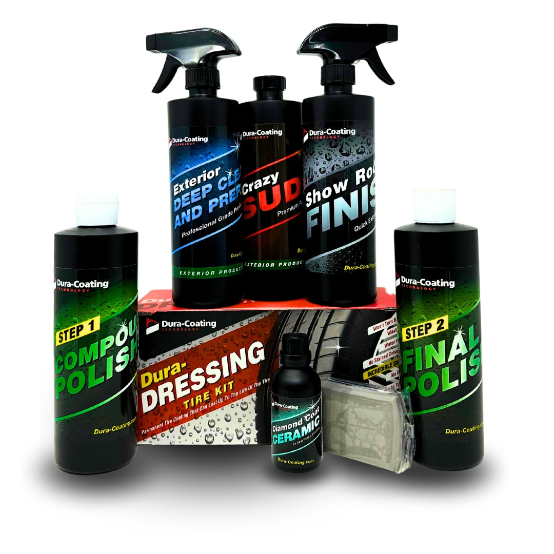 Diamond Coat Ceramic Detail Package & Dura-Dressing Tire Kit Diamond Coat Ceramic Detail Package & Dura-Dressing Tire Kit