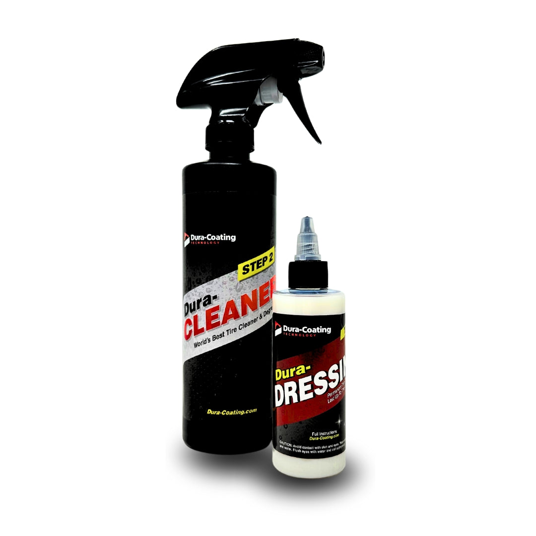 dura dressing Dura-Dressing Total Tire Kit (Single Standard Car Kit NOT for trucks) Made in USA