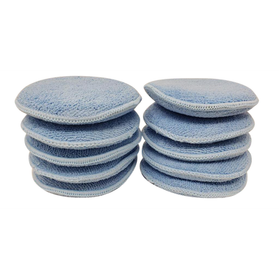 10-Pack Blue Microfiber Pads