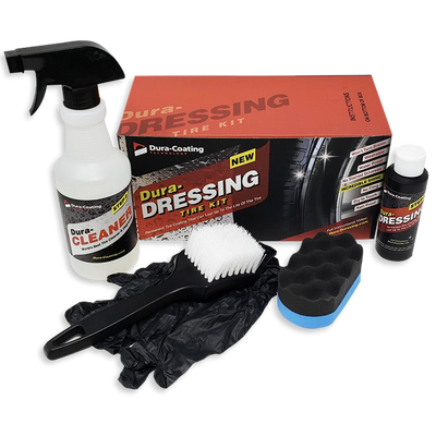 Discounted Dura-Dressing Total Tire Kit (Single Standard Car Kit not truck) Made in USA