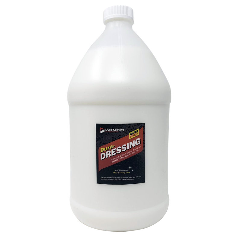 Dura-Dressing Tire Coating - 1 Gallon up to 70 Cars